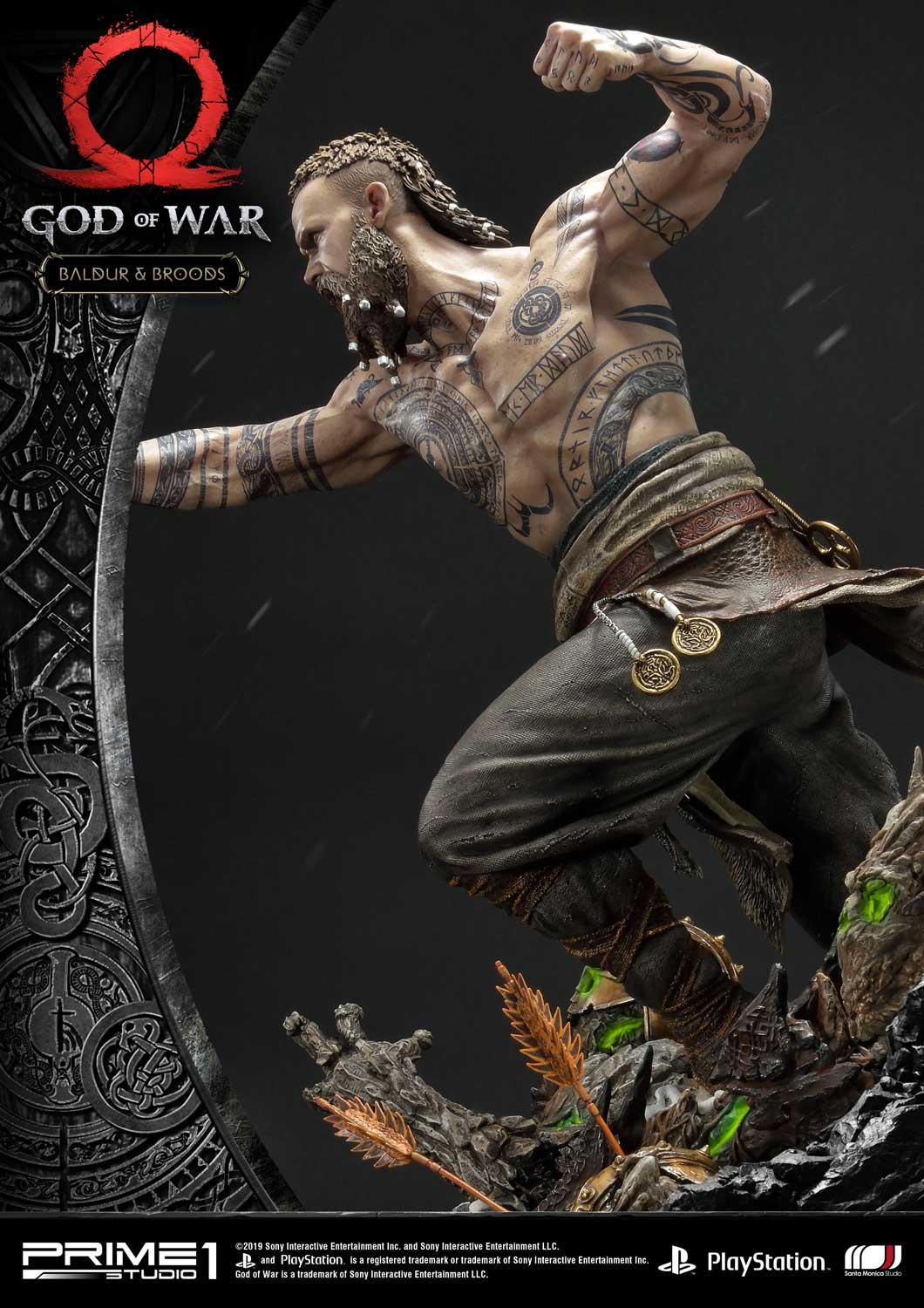 PRE-ORDER God of War Baldur & Broods Statue