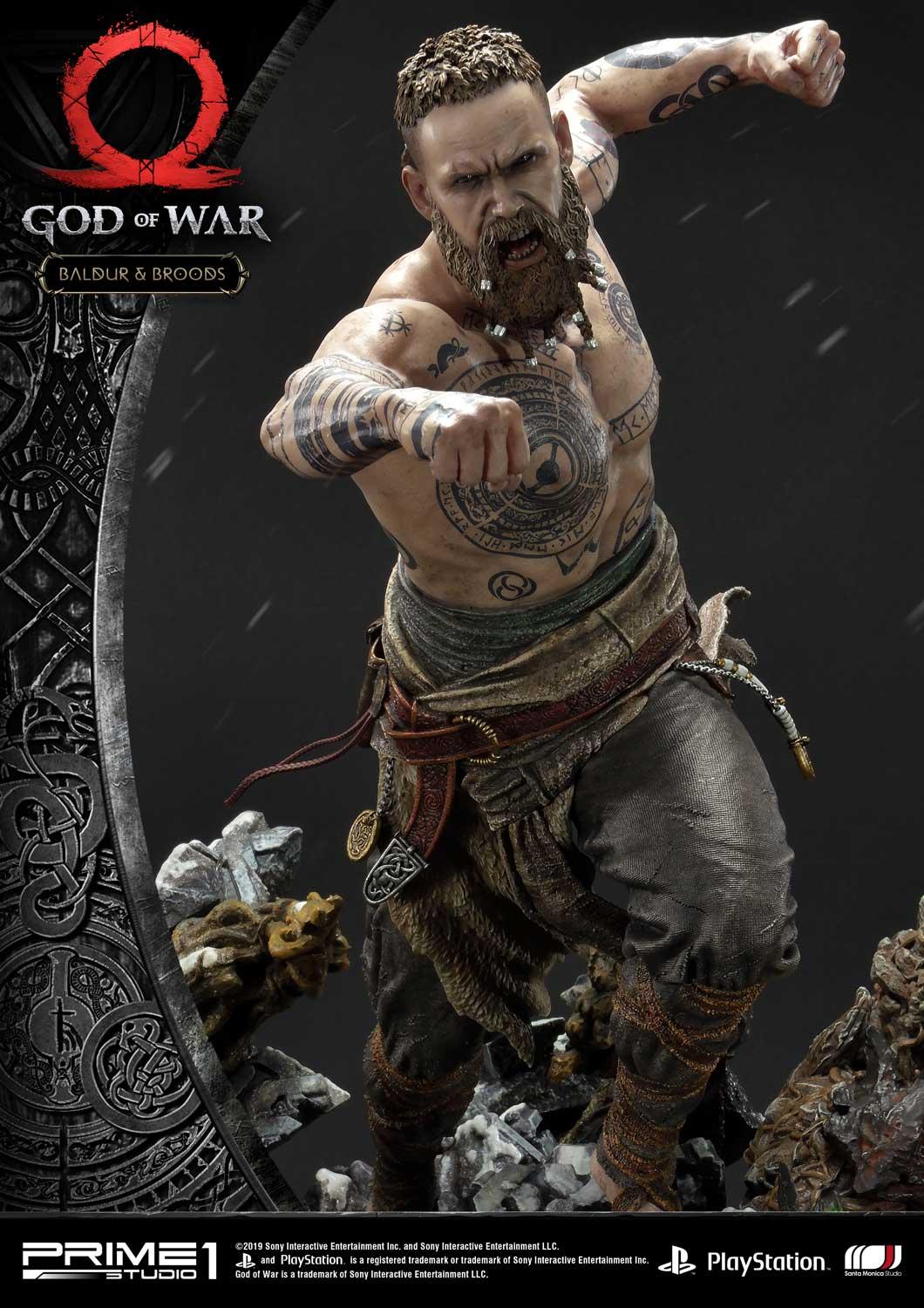 PRE-ORDER God of War Baldur & Broods Statue