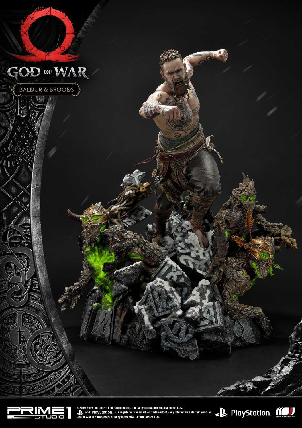 PRE-ORDER God of War Baldur & Broods Statue