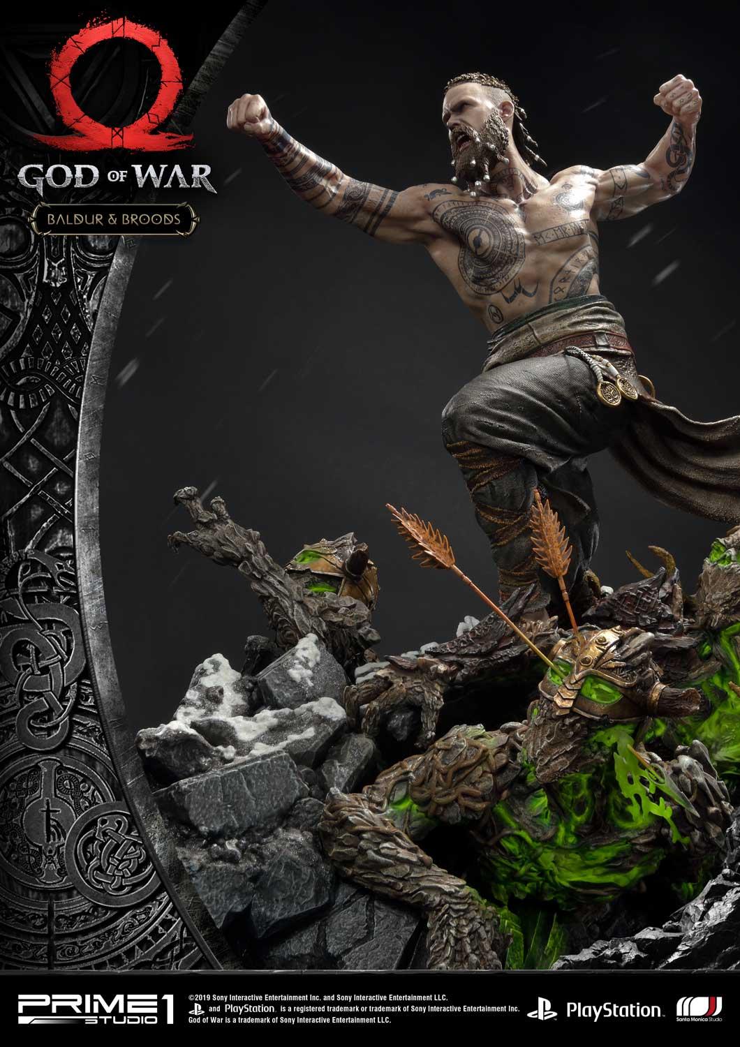 PRE-ORDER God of War Baldur & Broods Statue