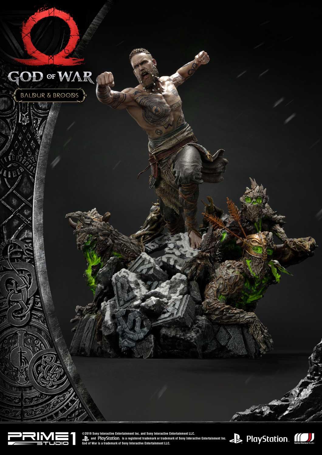 PRE-ORDER God of War Baldur & Broods Statue
