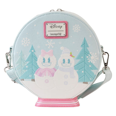 CLEARANCE Loungefly Disney Minnie and Friends Winter Snowglobe Crossbody