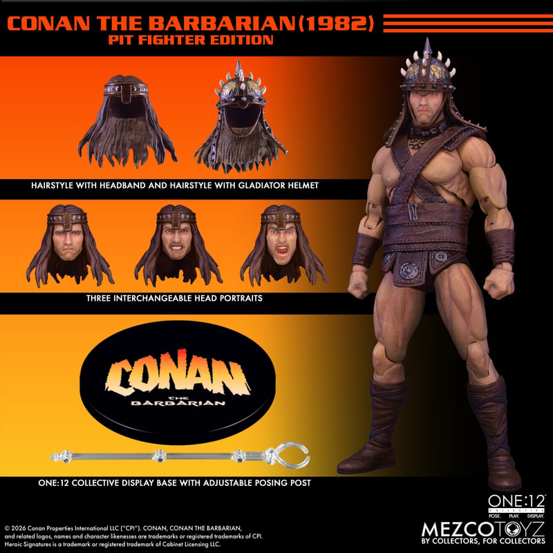 PRE-ORDER Conan The Barbarian (1982): Pit Fighter Edition