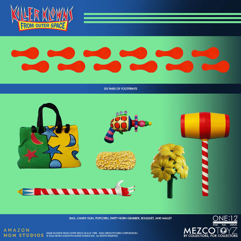 PRE-ORDER Killer Klowns from Outer Space 1:12 Collective Jumbo