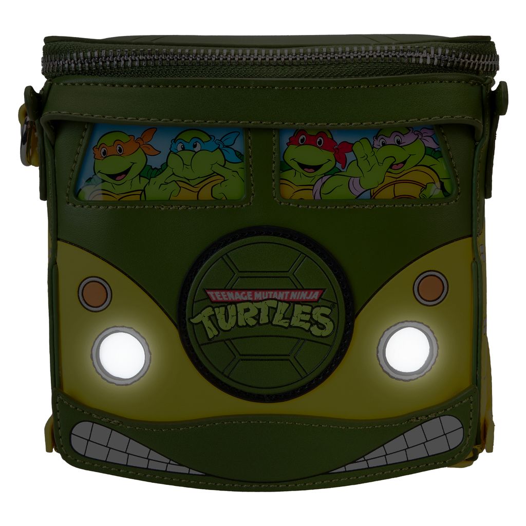 Loungefly Teenage Mutant Ninja Turtles 40th Anniversary Party Wagon Crossbody