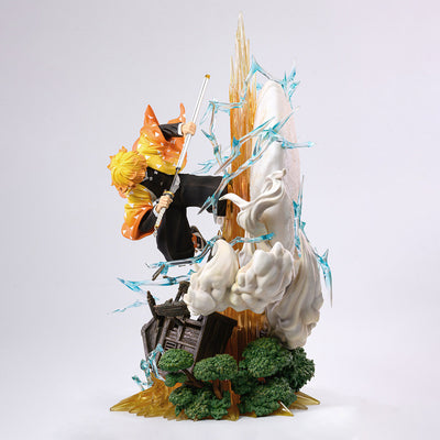 Zenitsu Agatsuma: Thunder Breathing First Form Thunderclap and Flash