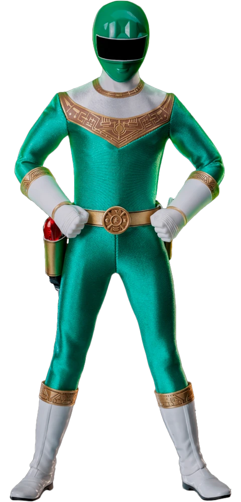 ZEO RANGER IV GREEN Sixth Scale Figure by Threezero