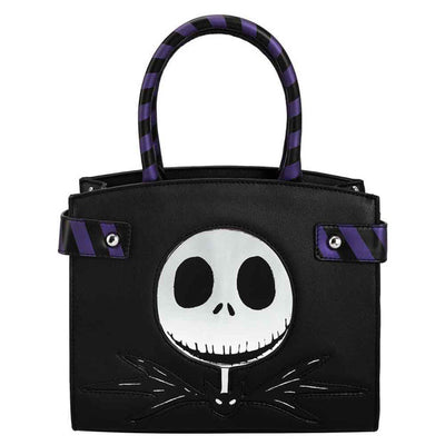 THE NIGHTMARE BEFORE CHRISTMAS METALLIC PRINT HANDBAG