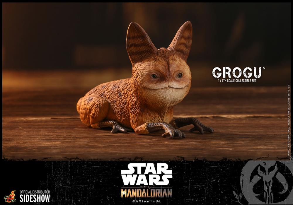 The Mandalorian TMS043 Grogu 1/6th Scale Collectible Figure Set