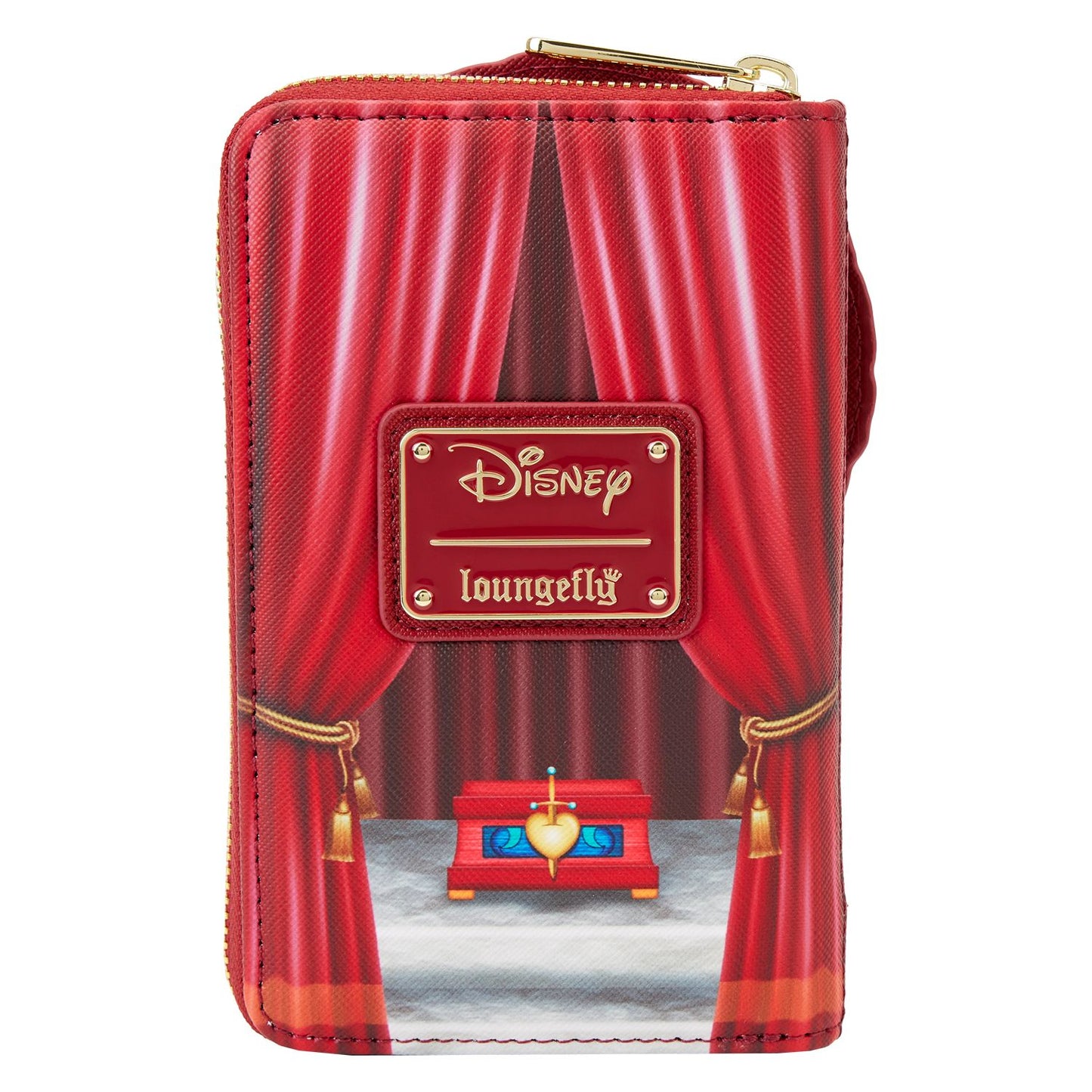 Loungefly Disney Snow White Evil Queen Throne Zip Wallet