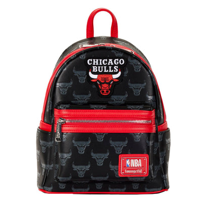 CLEARANCE Loungefly NBA Chicago Bulls Debossed Logo Mini Backpack