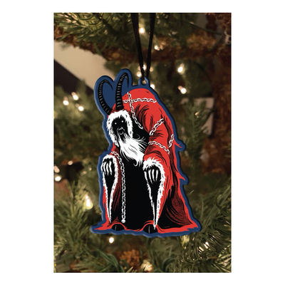 Holiday Horrors - Krampus Metal Ornament