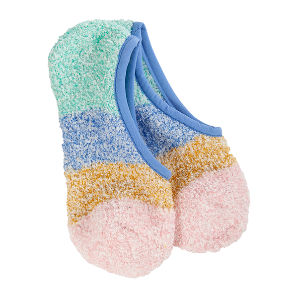 Cozy Footsie Blue Multi