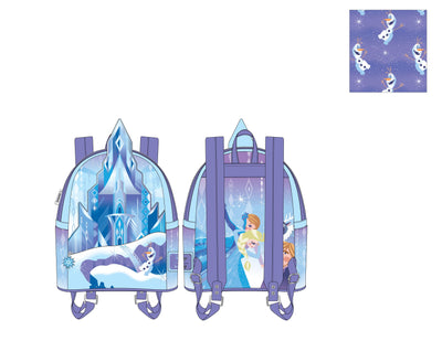CLEARANCE Loungefly Disney Frozen Princess Castle Mini Backpack
