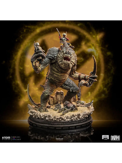 Statue Boba Fett & Rancor - The Book of Boba Fett - Demi Art Scale 1/20 - Iron Studios