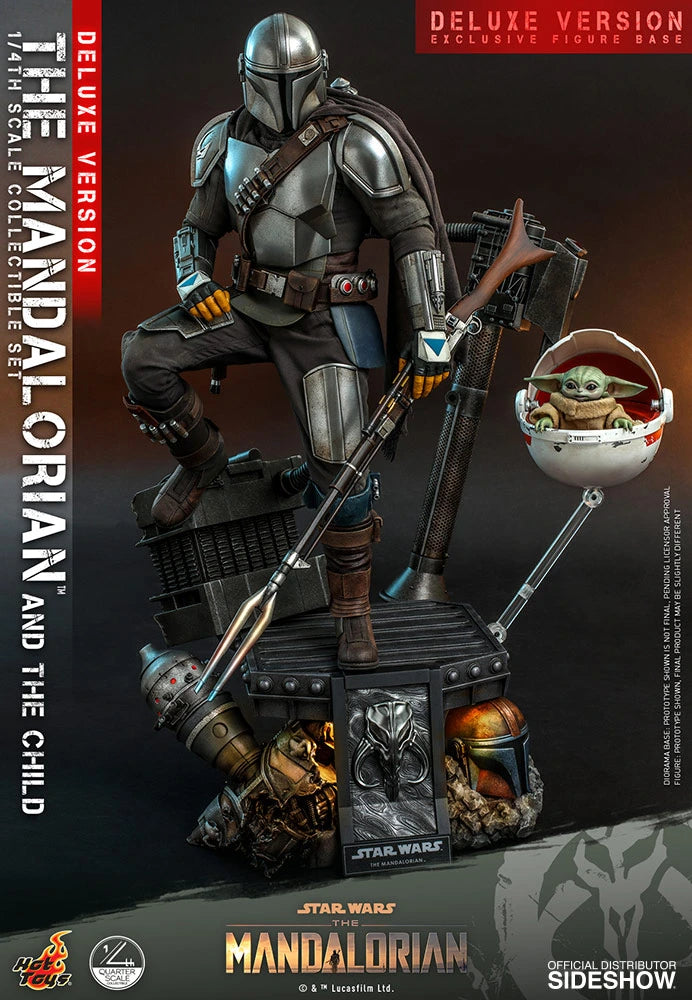The Mandalorian™ and The Child (Deluxe) Collectible Set by Hot Toys