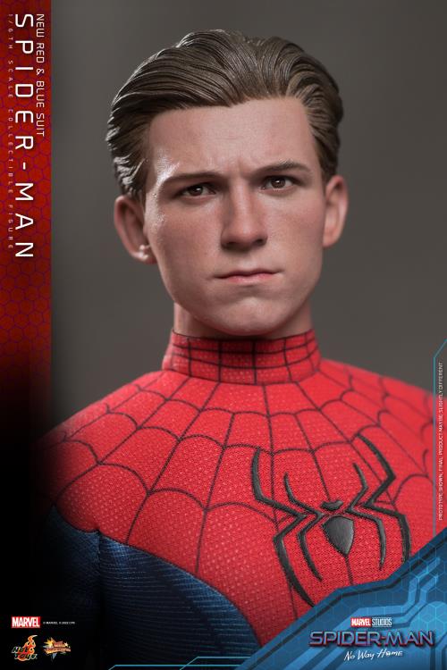 Spider-Man: No Way Home MMS680 Spider-Man (New Red and Blue Suit) 1/6th Scale Collectible Figure