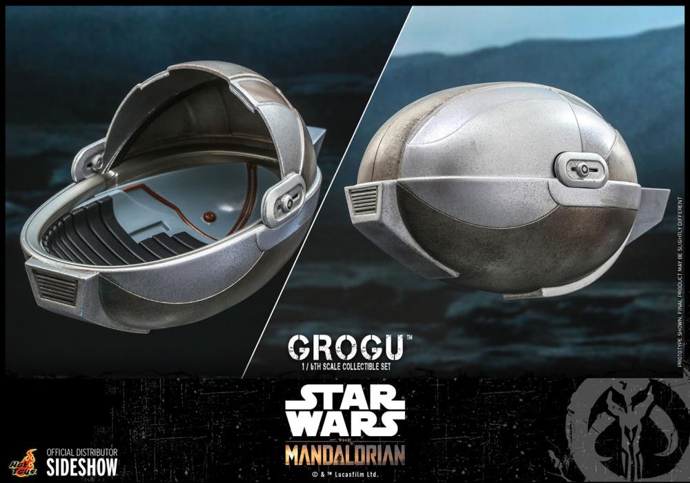 The Mandalorian TMS043 Grogu 1/6th Scale Collectible Figure Set