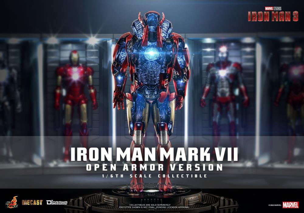 Iron Man 3 DS004D51 Iron Man Mark VII (Open Armor Ver.) 1/6 Scale Collectible Diorama