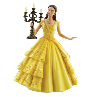 Enesco Disney Showcase Cinematic Moments Beauty and The Beast Live Action Belle Stone Resin Figurine