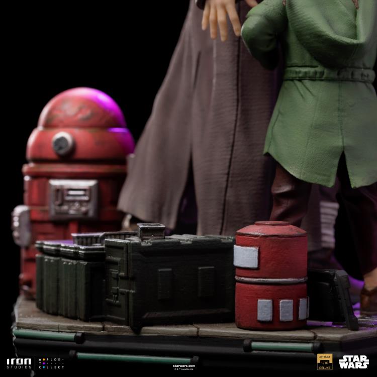 Star Wars: Obi-Wan Kenobi Obi-Wan and Young Leia Deluxe 1/10 Art Scale Limited Edition Statue