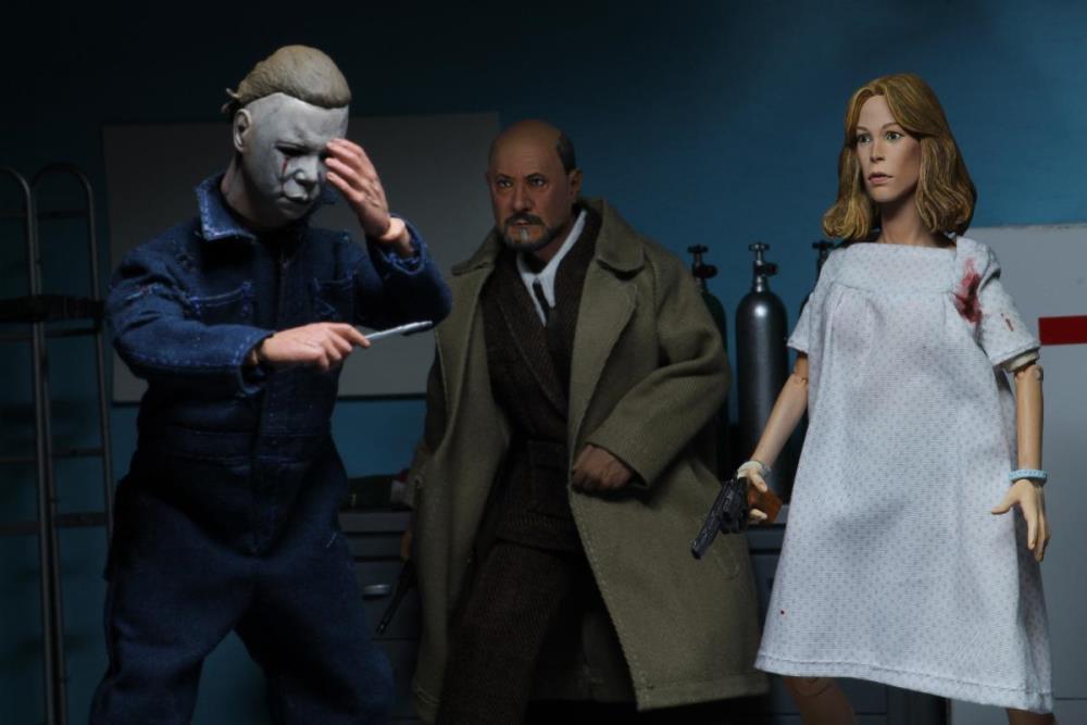 Halloween 2 Laurie Strode and Dr. Loomis 2 Pack Neca