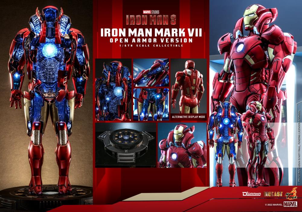 Iron Man 3 DS004D51 Iron Man Mark VII (Open Armor Ver.) 1/6 Scale Collectible Diorama