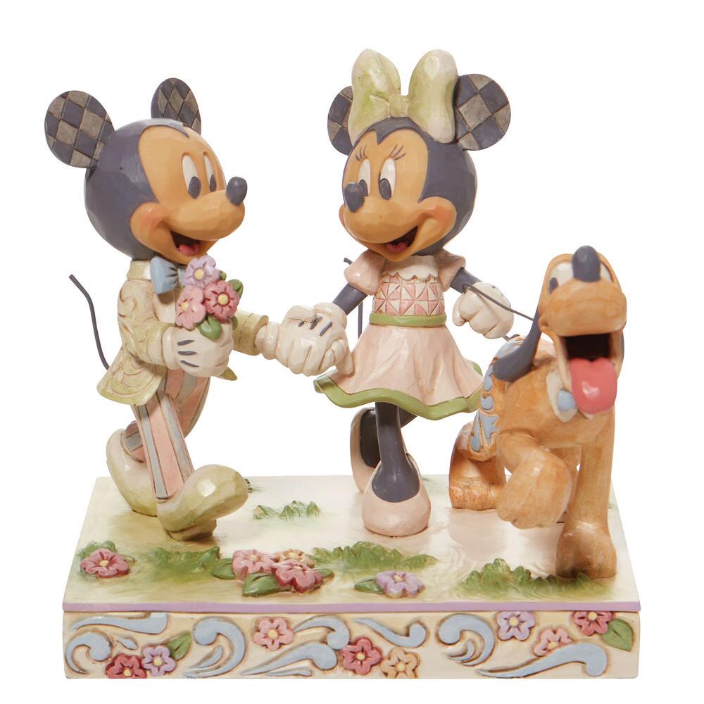 White Woodland Mickey Minnie