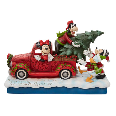 Red Truck with Mickey and Friends