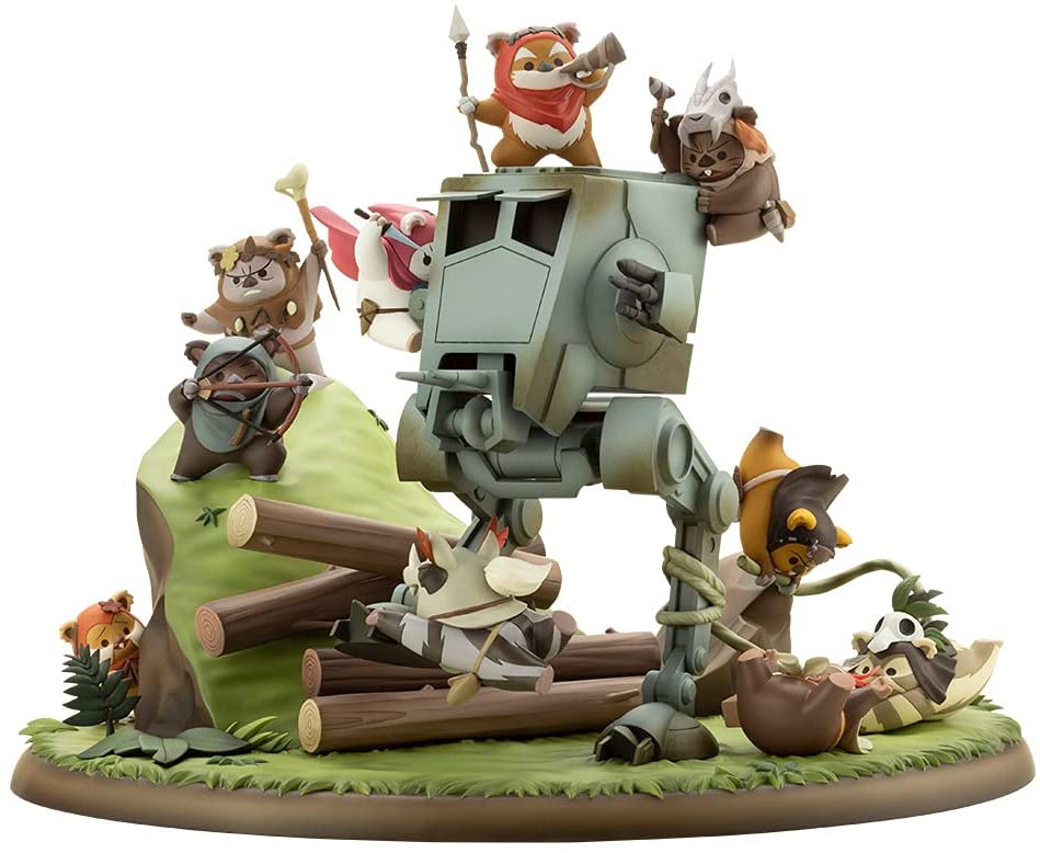 Star Wars Return of the Jedi Art Series Battle of Endor the Little Rebels