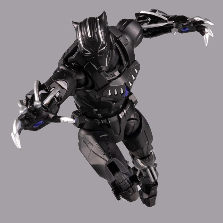 Marvel Fighting Armor Black Panther Figure BY SENTINEL - BRAND MARVEL