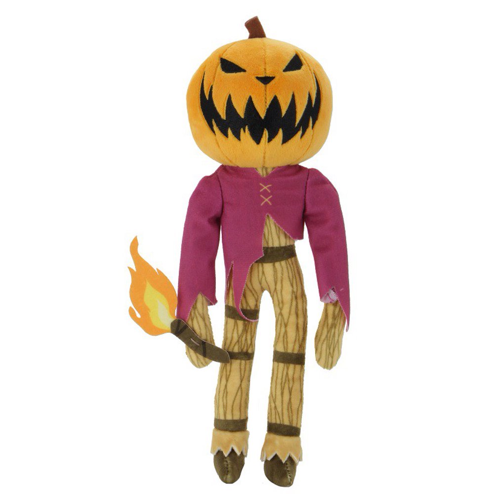 NIGHTMARE BEFORE CHRISTMAS JACK SKELLINGTON "PUMPKIN KING" PHUNNY PLUSH