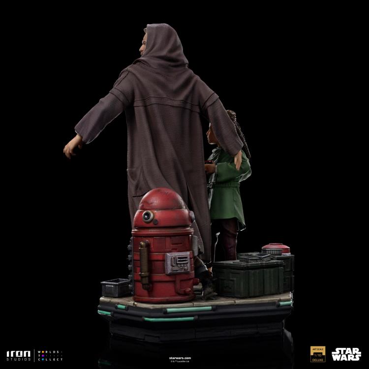 Star Wars: Obi-Wan Kenobi Obi-Wan and Young Leia Deluxe 1/10 Art Scale Limited Edition Statue