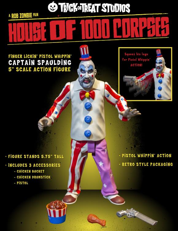 House of 1000 Corpses 5" Captain Spaulding Action Figure