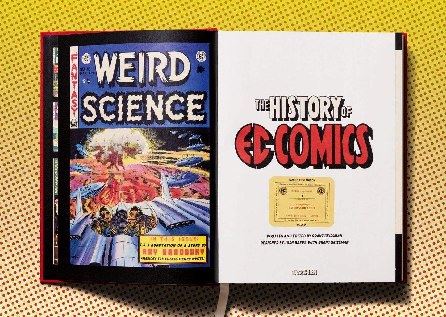 History of EC Comics HC (2020 Taschen) From 1933-1956 comic books NIB (light wear)