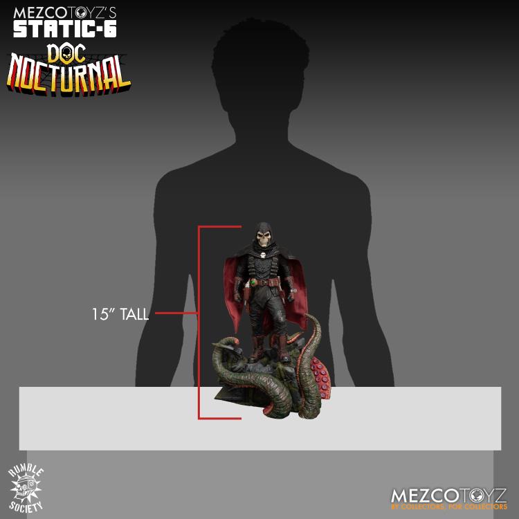 Rumble Society Static-6 Doc Nocturnal 1/6 Scale Statue