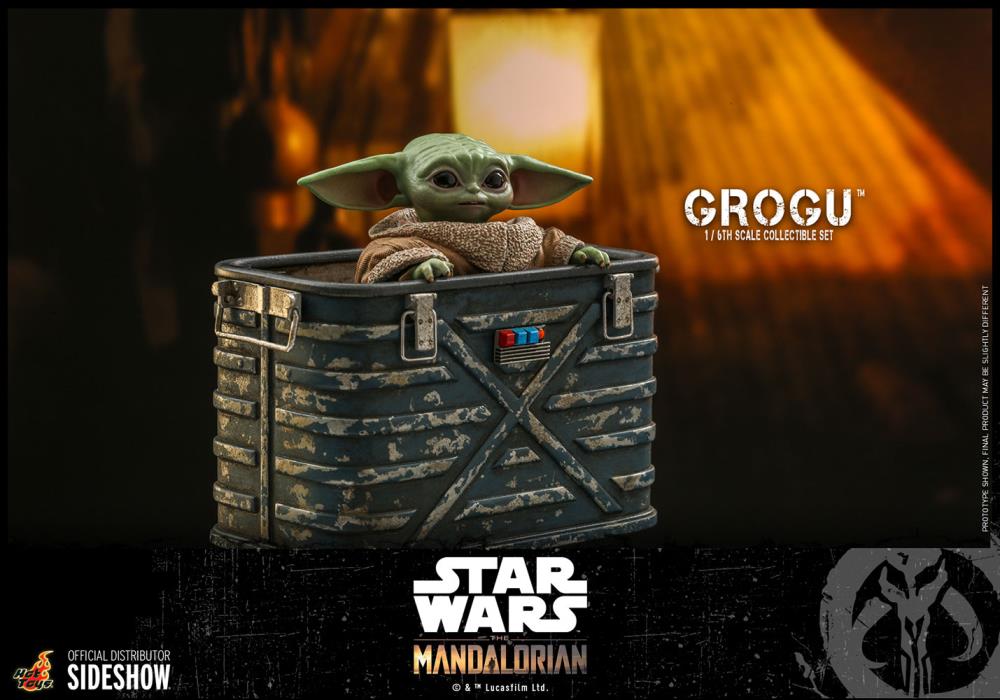 The Mandalorian TMS043 Grogu 1/6th Scale Collectible Figure Set