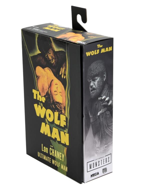 Universal Monsters Ultimate The Wolf Man (Black & White) Figure