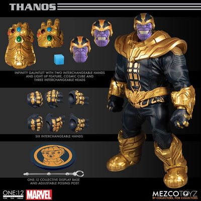 Marvel Comics Mezco One:12 Thanos Deluxe Figure