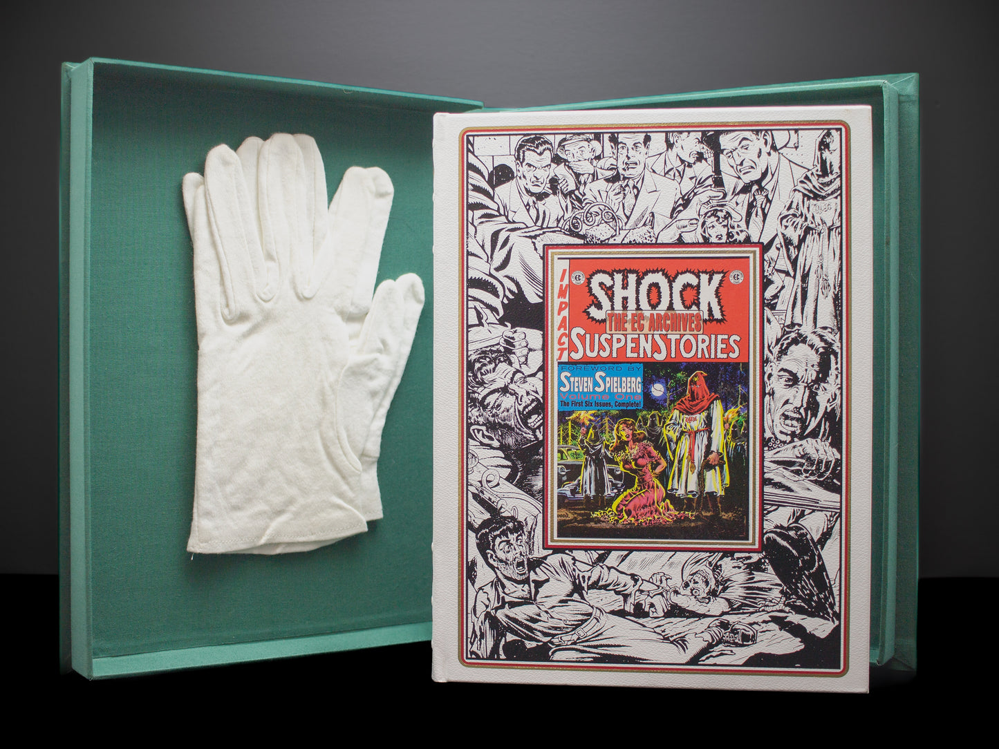 VINTAGE EC Archives Shock Suspenstories Limited Signed Edition HC #1 NIB