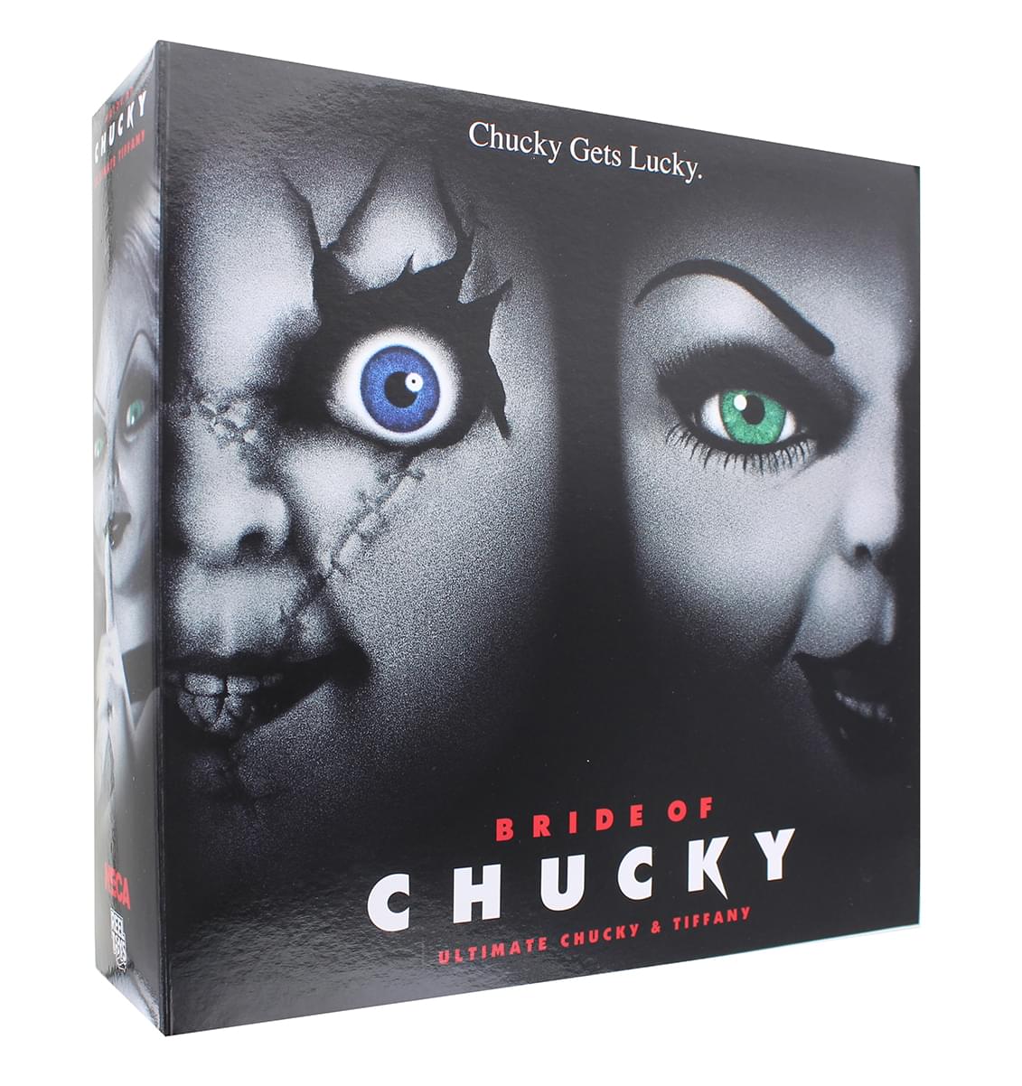 Bride of Chucky Chucky and Tiffany Clothed Figure Two-Pack 7"