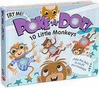Poke-A-Dot: 10 Little Monkeys