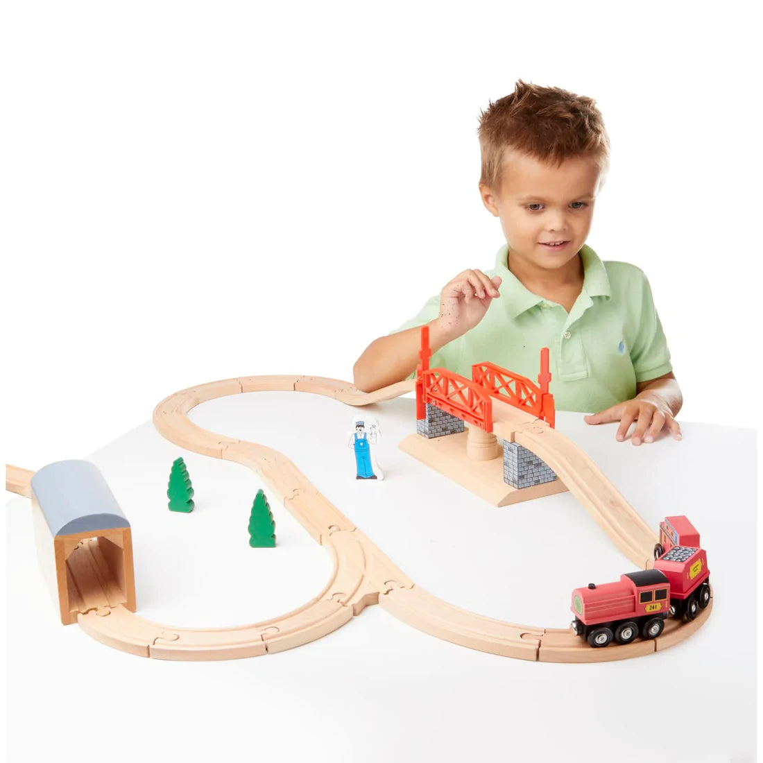 Swivel Bridge Train Set
