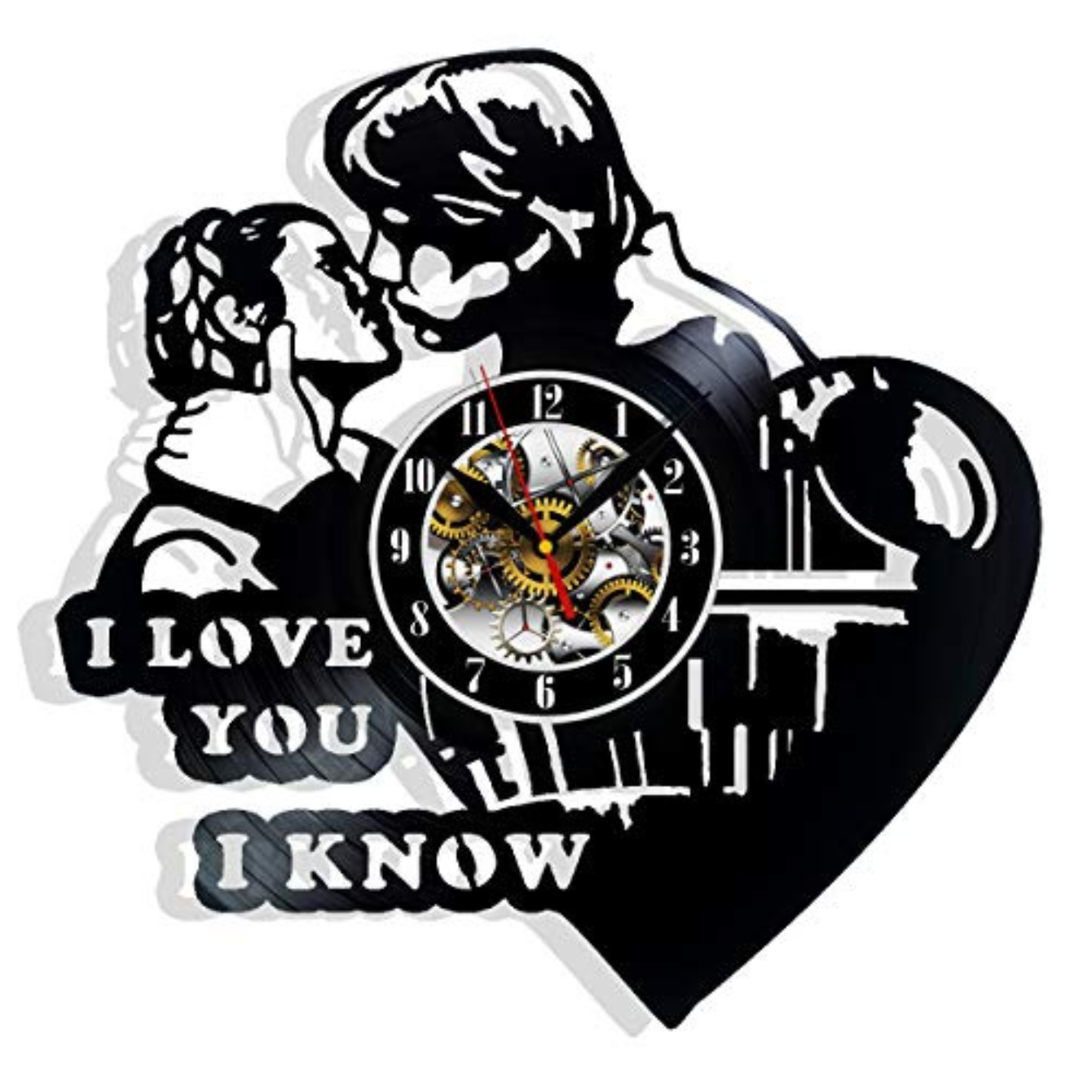 Star Wars (I Love You I Know) Wall Clock