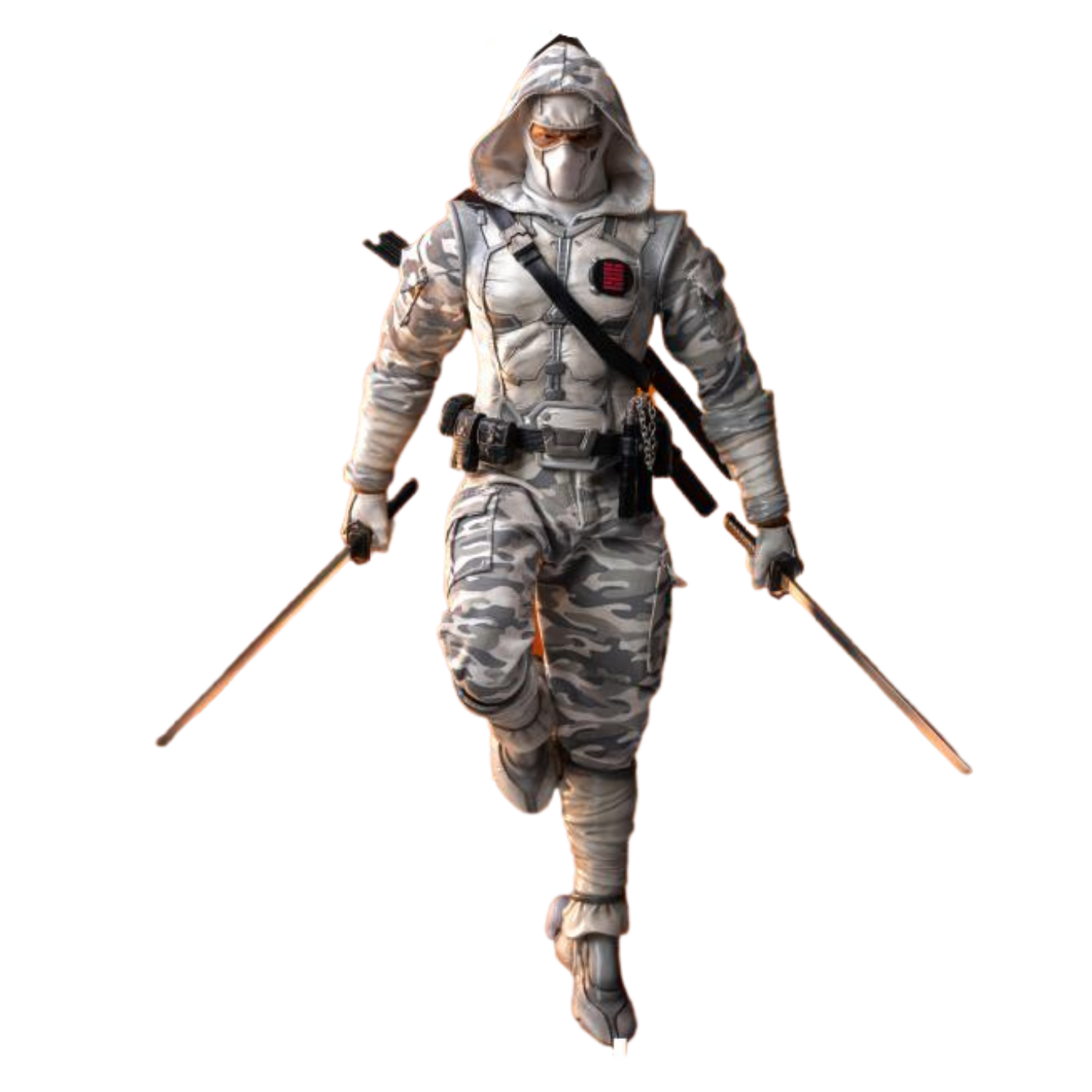 G.I. Joe FigZero Storm Shadow (Camo) 1/6 Scale PX Previews Exclusive Figure