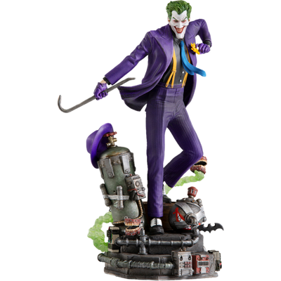 The Joker Deluxe 1:10 Scale Statue by Iron Studios