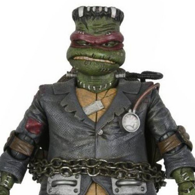 Universal Monsters x Teenage Mutant Ninja Turtles Ultimate Raphael as Frankenstein's Monster Action Figure