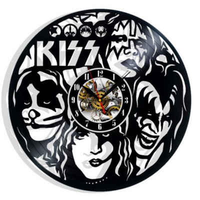 Kiss Wall Clock