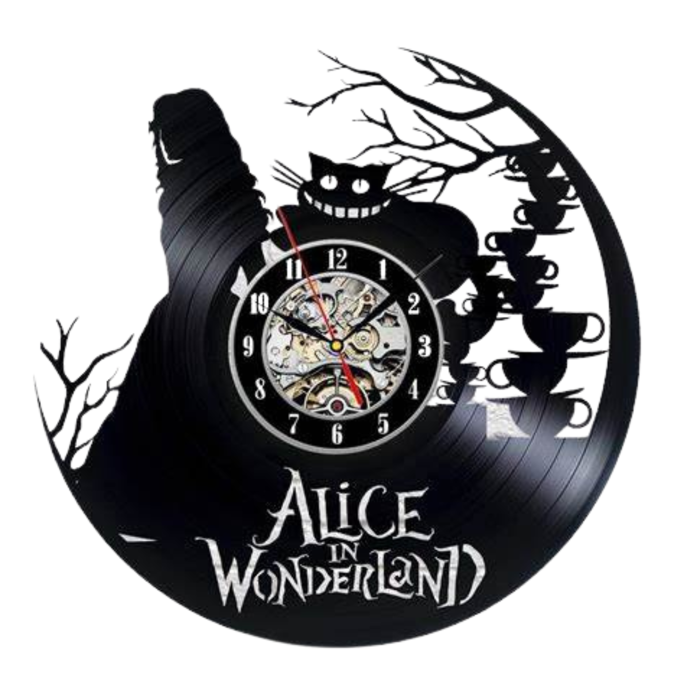 Alice in Wonderland Wall Clock
