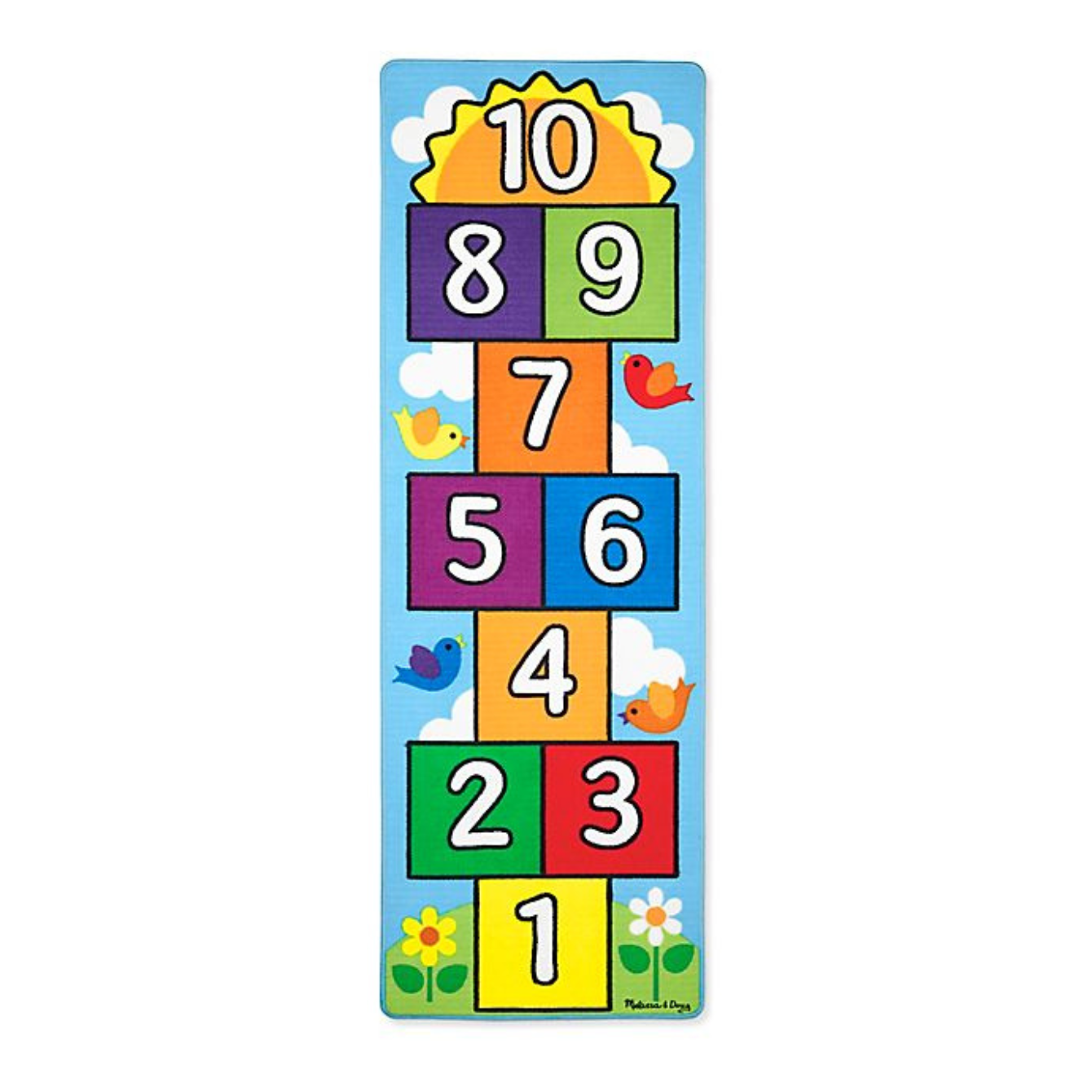 Hop and Count Hopscotch Rug